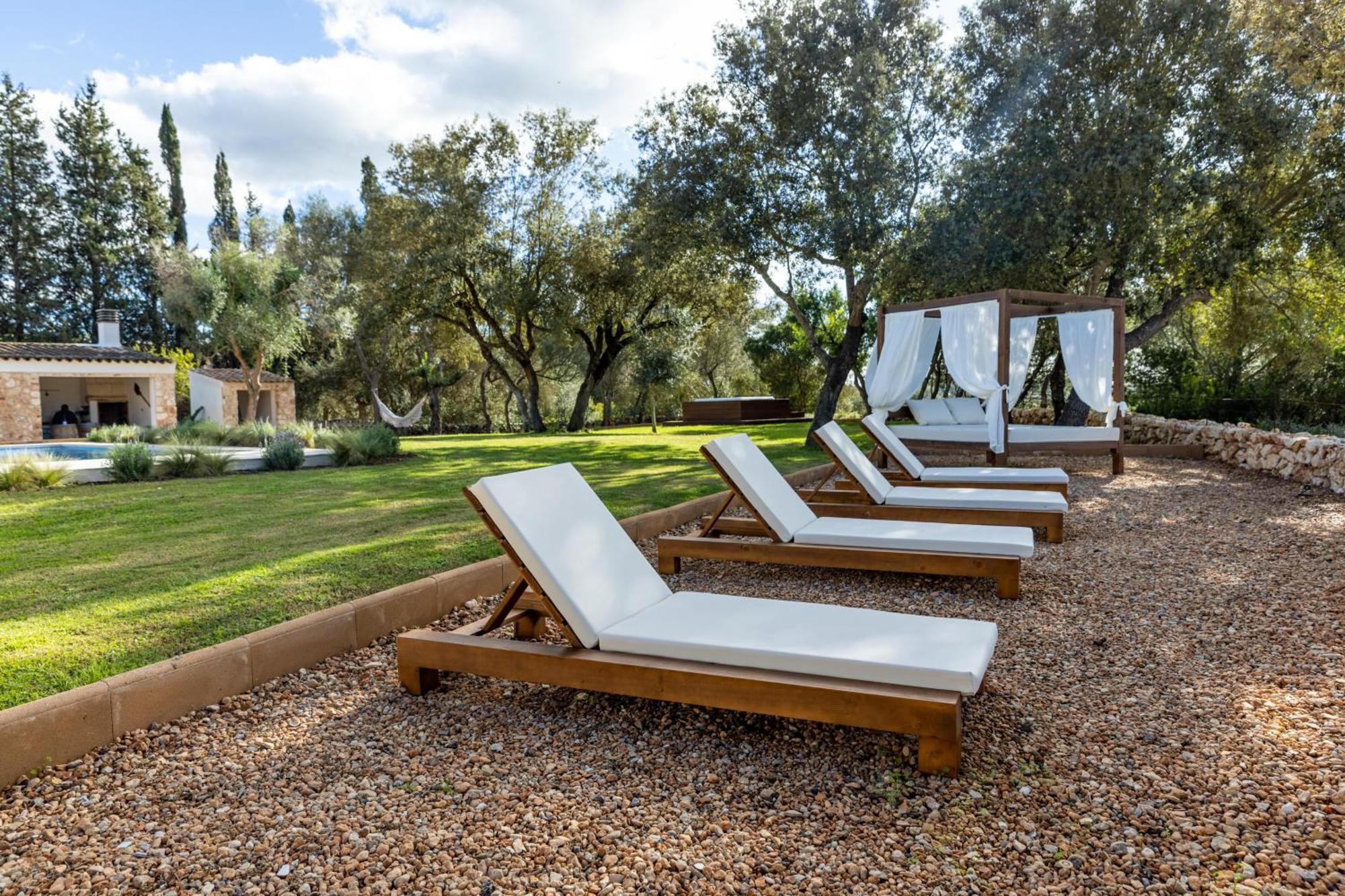 Es Mirador De Vernissa Jacuzzi Sauna Y Piscina Santa Margalida Exterior foto