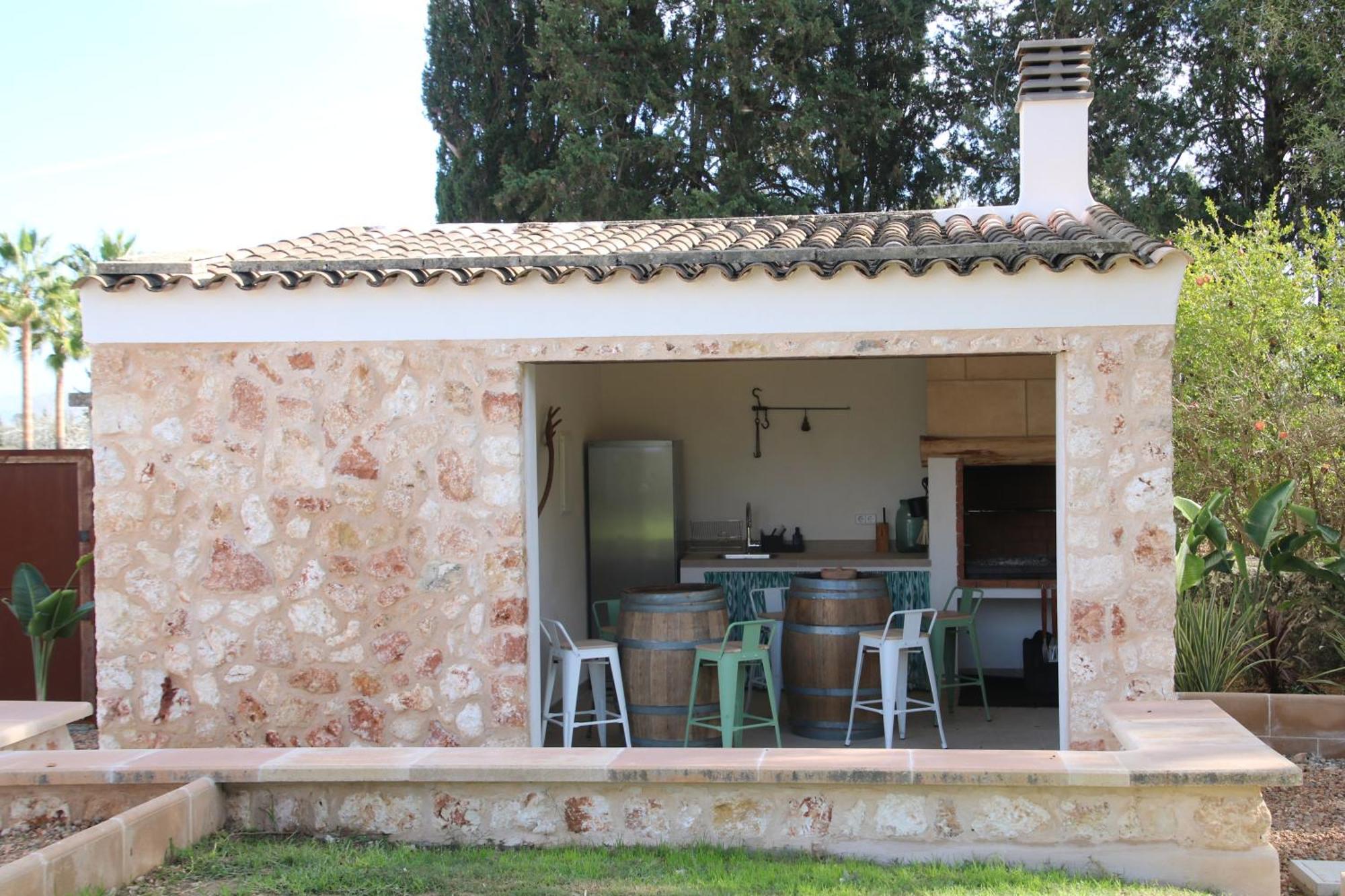 Es Mirador De Vernissa Jacuzzi Sauna Y Piscina Santa Margalida Exterior foto