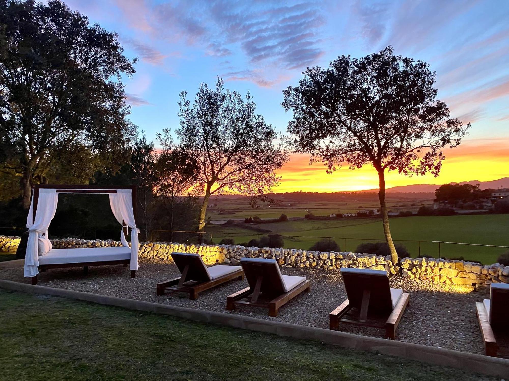 Es Mirador De Vernissa Jacuzzi Sauna Y Piscina Santa Margalida Exterior foto